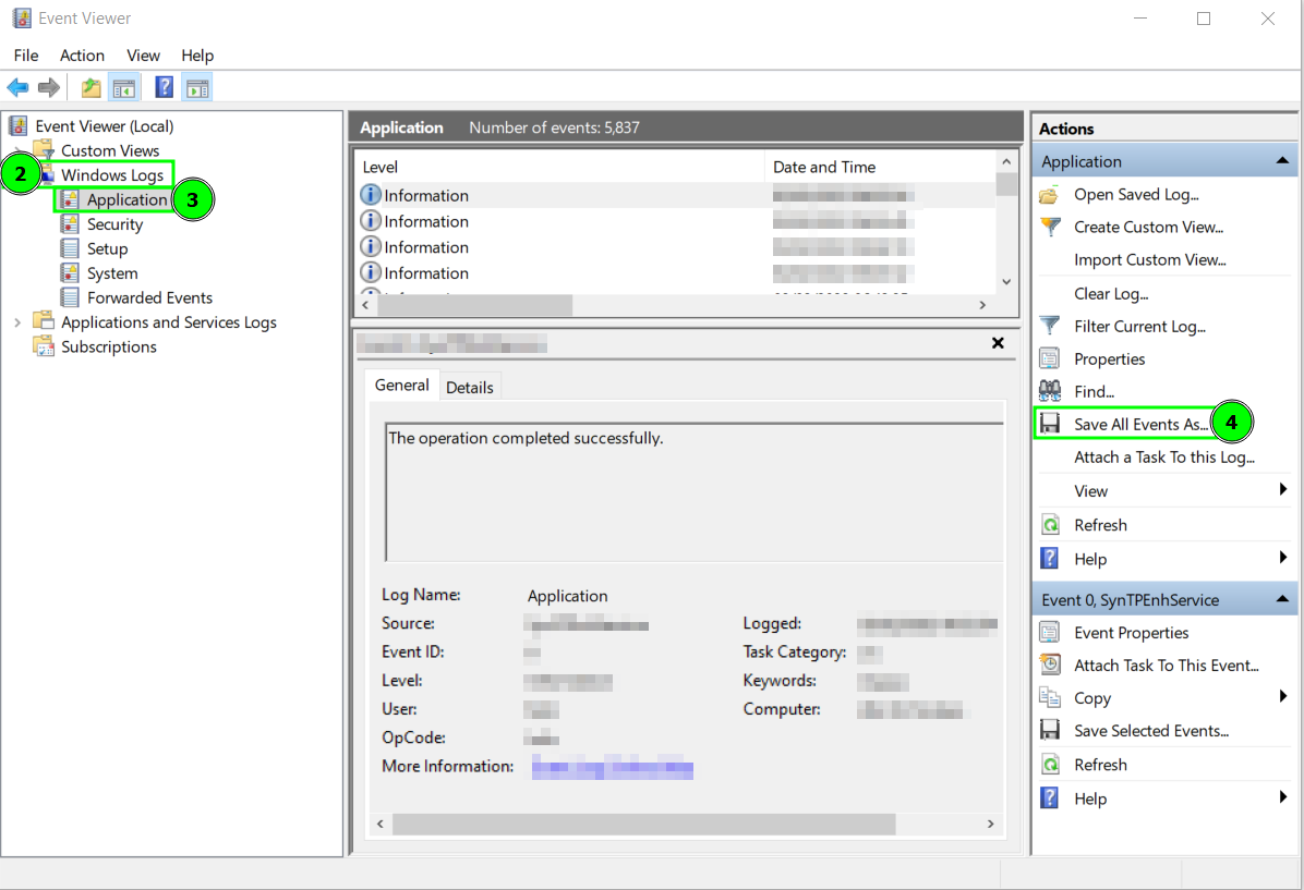 How To Export Windows Application Event Logs Twingate